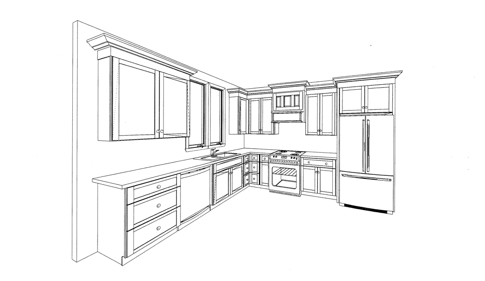 Kitchen Design Perspective